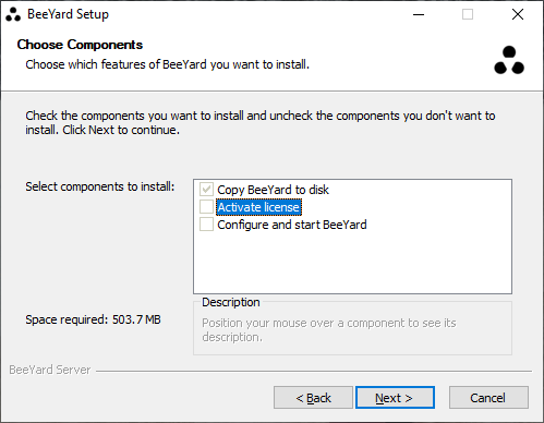 Choose component