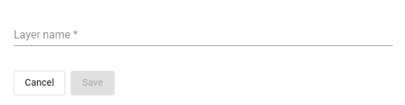 Enter layer name