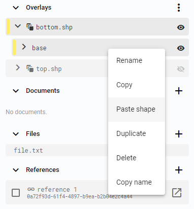 Paste Shape