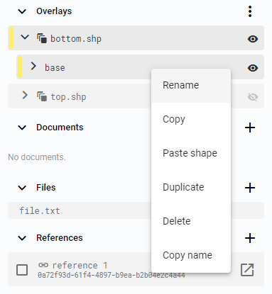 Rename layer