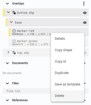 Delete Shape