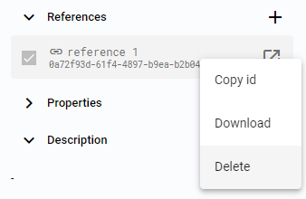 Right click options