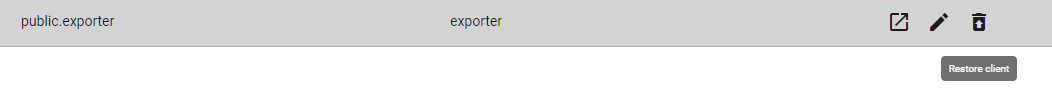 Restore Client