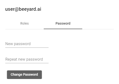Change password