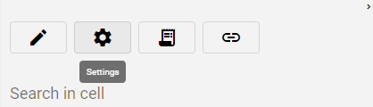 Settings button